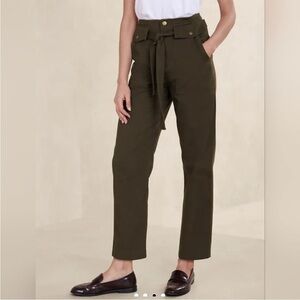 Banana Republic NWT Utility Tie-Waist Pant Size 16